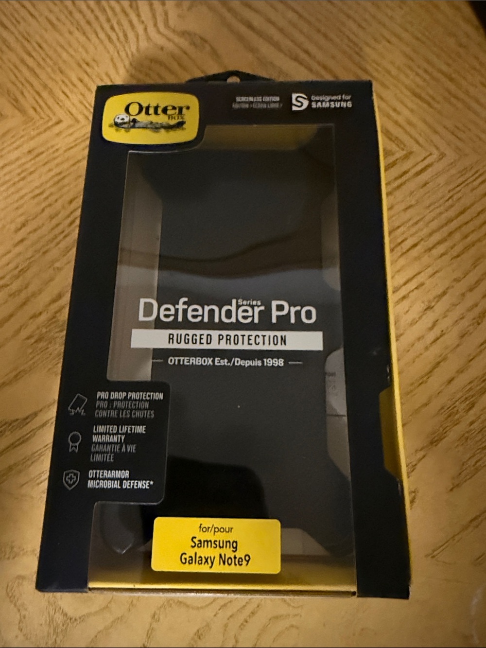 OtterBox Defender Pro Rugged Protection Case for Samsung Galaxy Note9 - Black